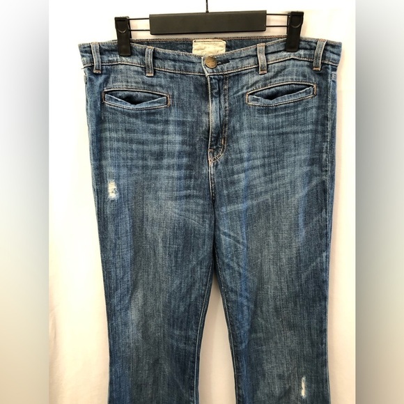 Current Elliott Charlie Pant Champion 1970s Flare Trouser Relaxed Jeans 30 - Picture 4 of 16